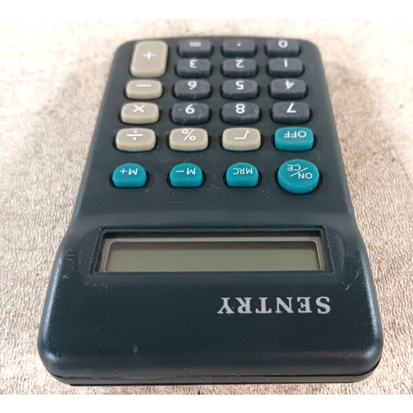 Sentry Easy Reading Calculator Pocket Handheld CA338 - Picture 4 of 4